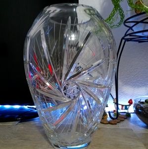 Crystal vase